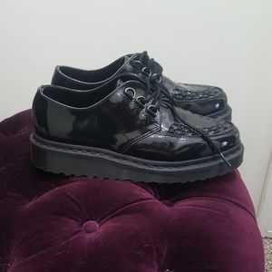 Black Dr. Martens Beck Creepers